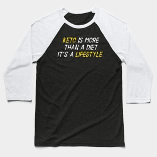 Keto Lifestyle Baseball T-Shirt